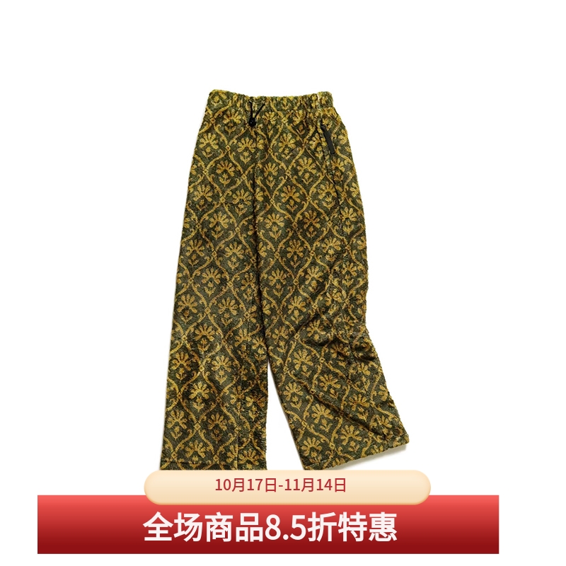 长裤宽松日系休闲花卉