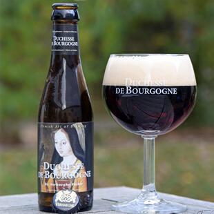 比利时进口勃艮第女公爵酸啤酒 橡木桶车厘子巧克力精酿啤酒250ml