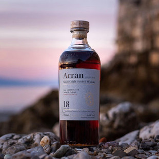 进口洋酒行货700ml新版 艾伦18年单一麦芽威士忌苏格兰原装 Arran