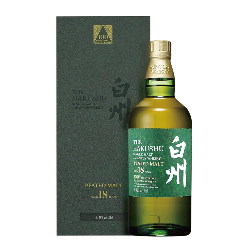白州18年单一麦芽日本威士忌泥煤·百年匠心臻选700ml