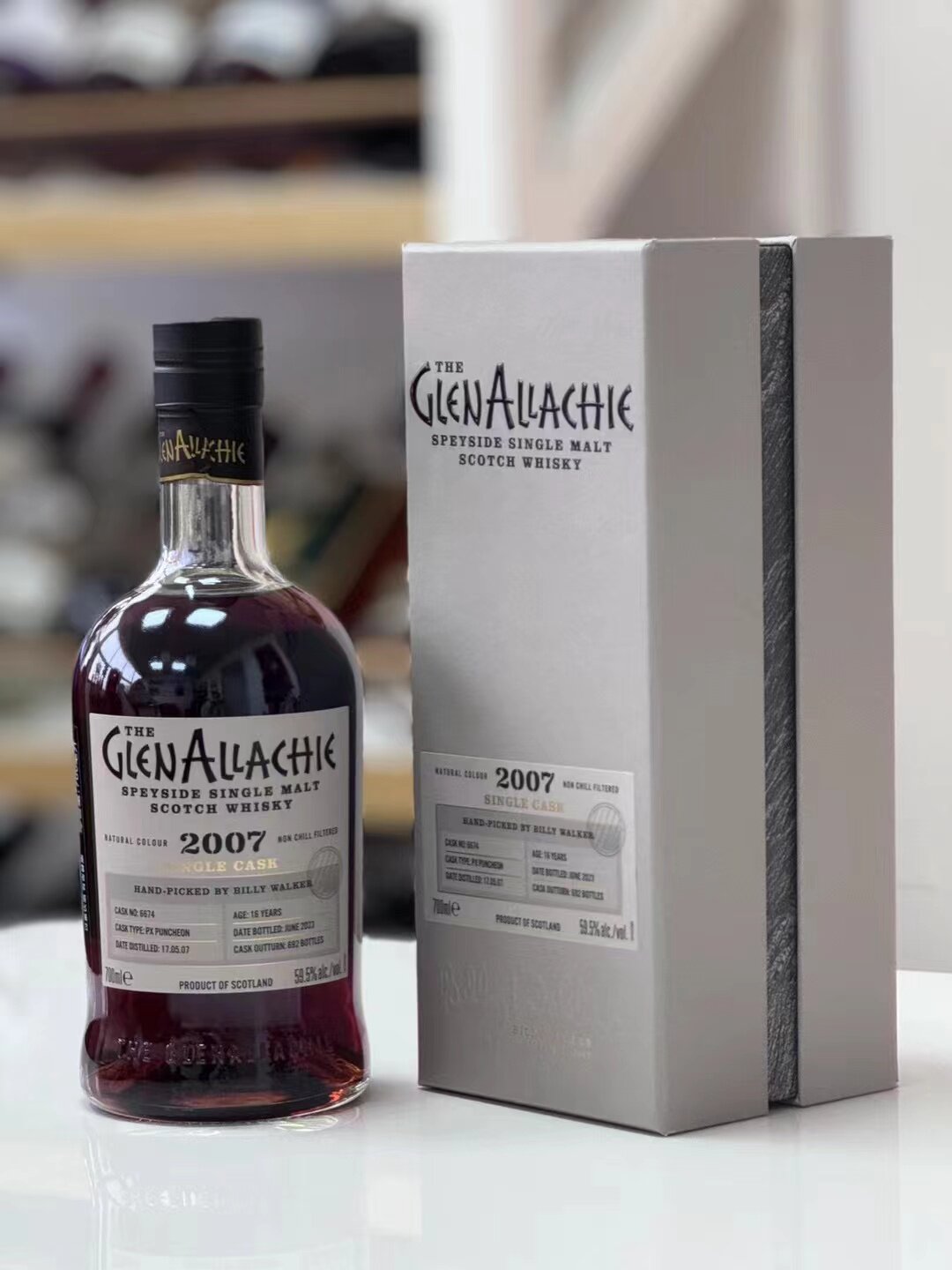 格兰纳里奇16年2007-2023单桶PX雪莉桶苏格兰单一麦芽威士忌洋酒