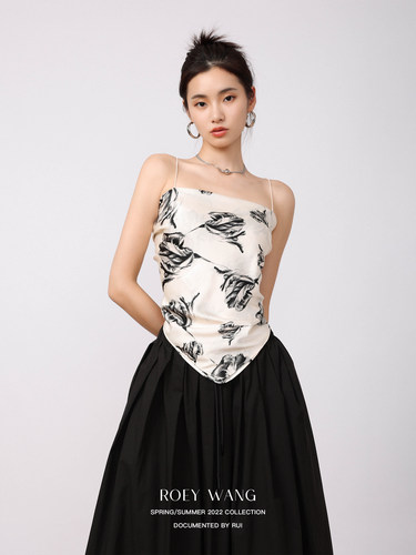 醋酸抹胸吊带背心性感辣妹上衣