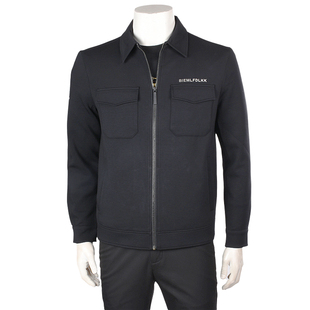 BIEM.L.FDLKK/比音勒芬专柜正品男装秋冬款新款商务翻领夹克外套