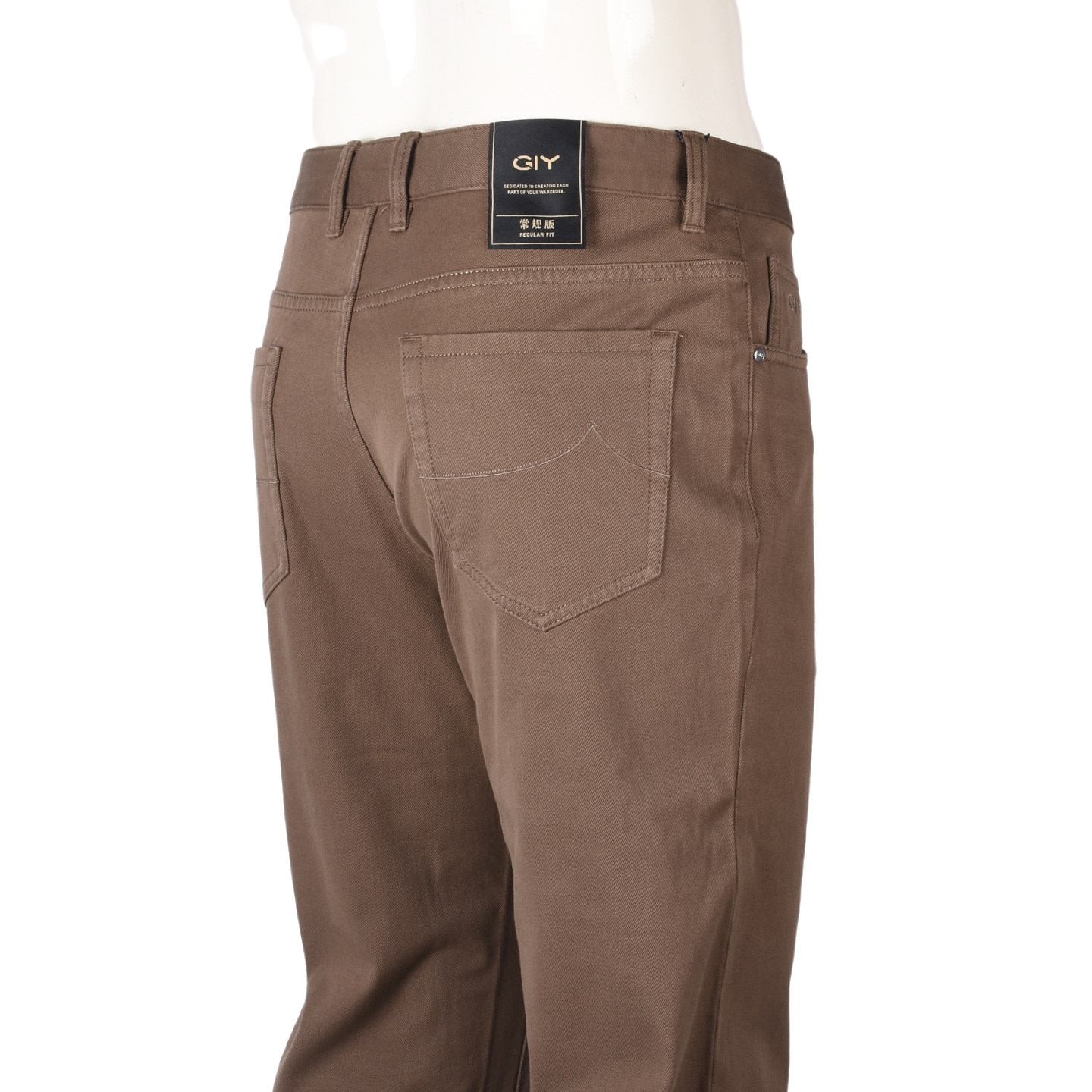 金利来GY服饰专柜正品男士秋季新款时尚百搭舒适直筒休闲裤长裤