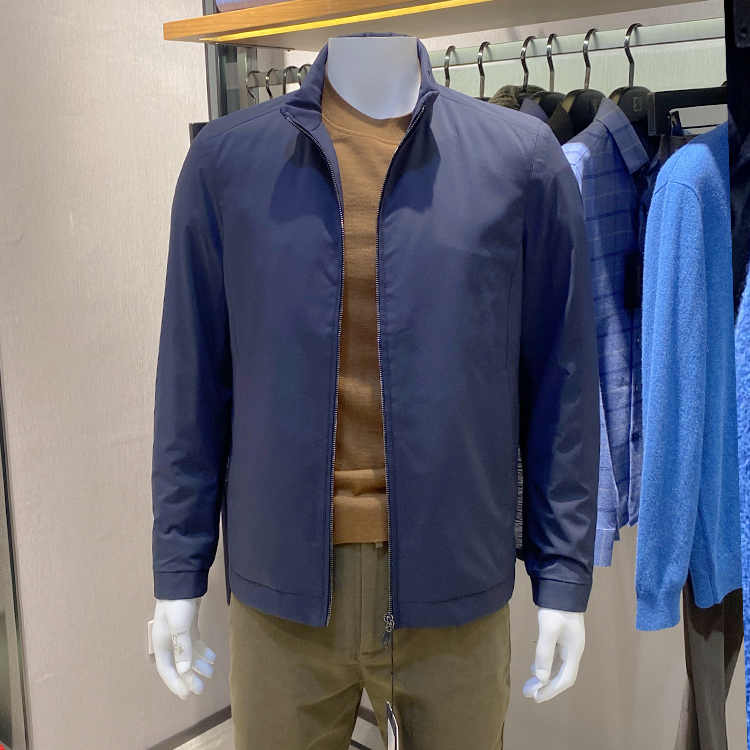 BOSSSUNWEN/博斯·绅威正品冬季新款连帽休闲羽绒服114325442370