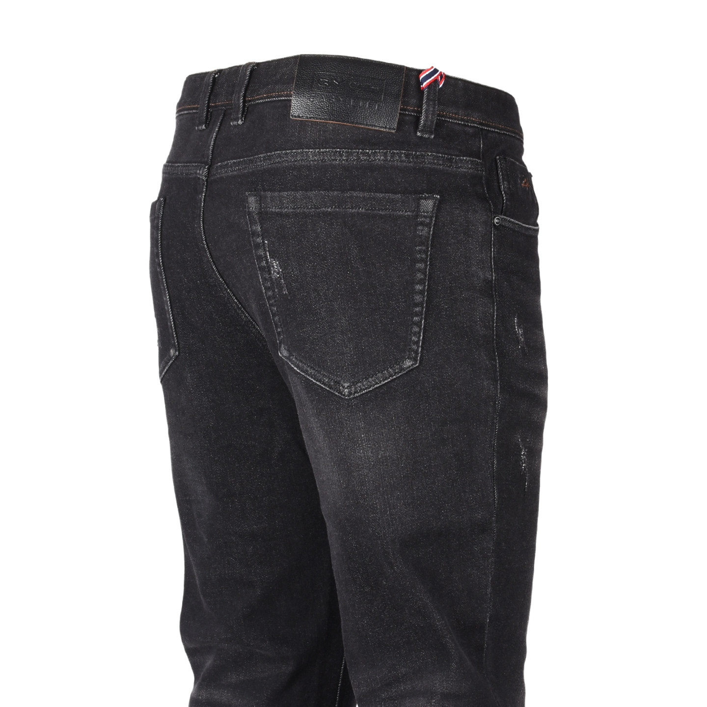 金利来GY服饰专柜正品男士秋季新款时尚休闲舒适小脚牛仔裤九分裤