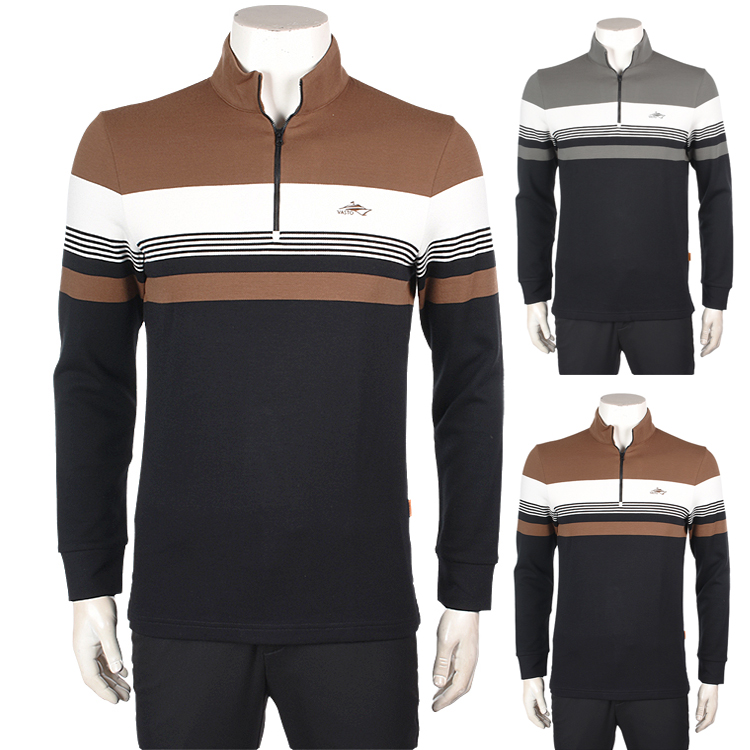 VASTO/华斯度专柜正品秋冬季男装新款立领时尚休闲百搭长袖T恤