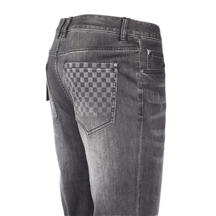 BIEM.L.FDLKK/比音勒芬男士新款超级薄款舒适弹力百搭牛仔裤