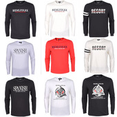 正品 秋季 新款 BIEM.L.FDLKK比音勒芬男装 纯色纯棉休闲长袖 T恤清仓