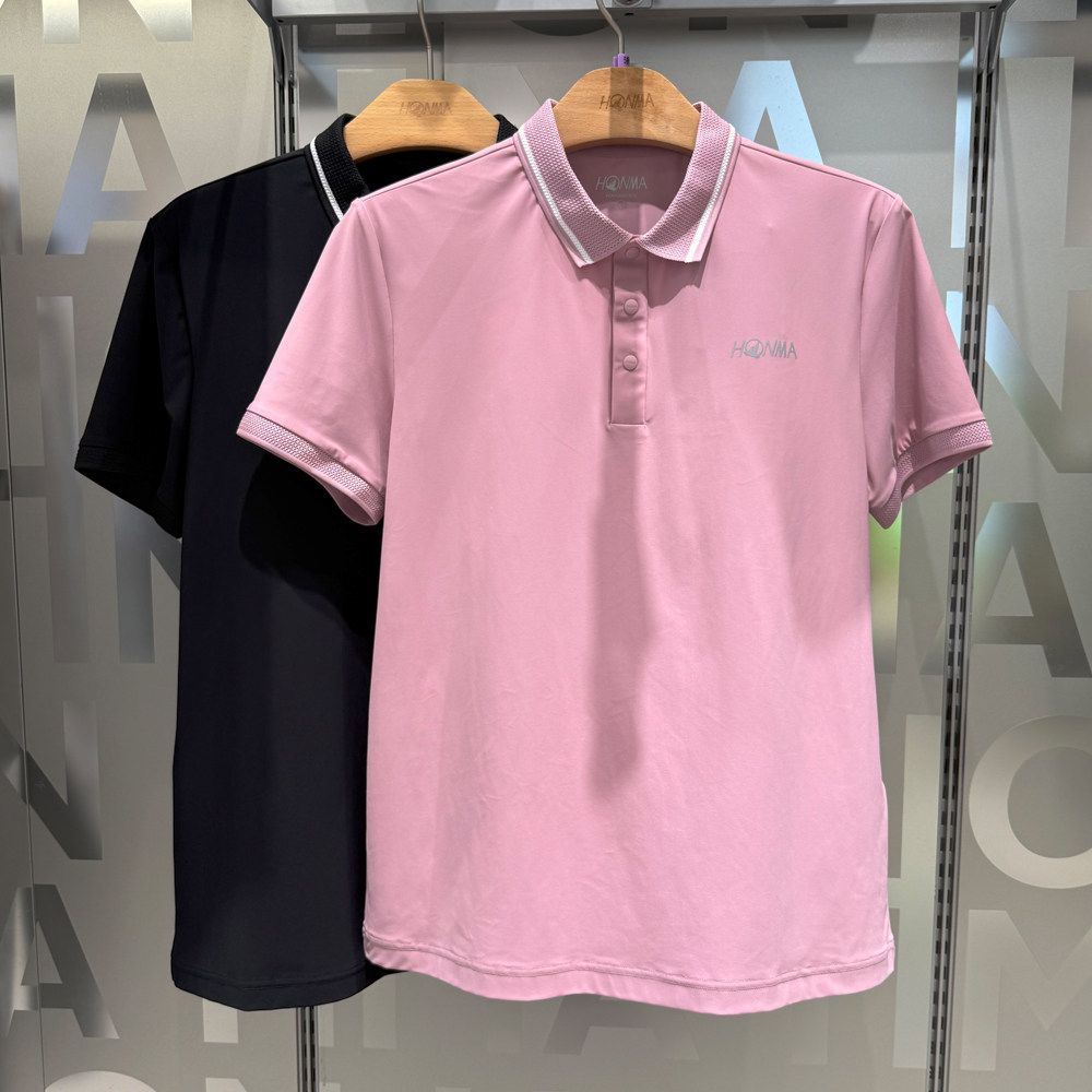 Honma高尔夫男士夏季POLO衫
