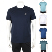 比音勒芬专柜正品 LOGO纯色短袖 男装 经典 圆领T恤 夏季 BIEM.L.FDLKK