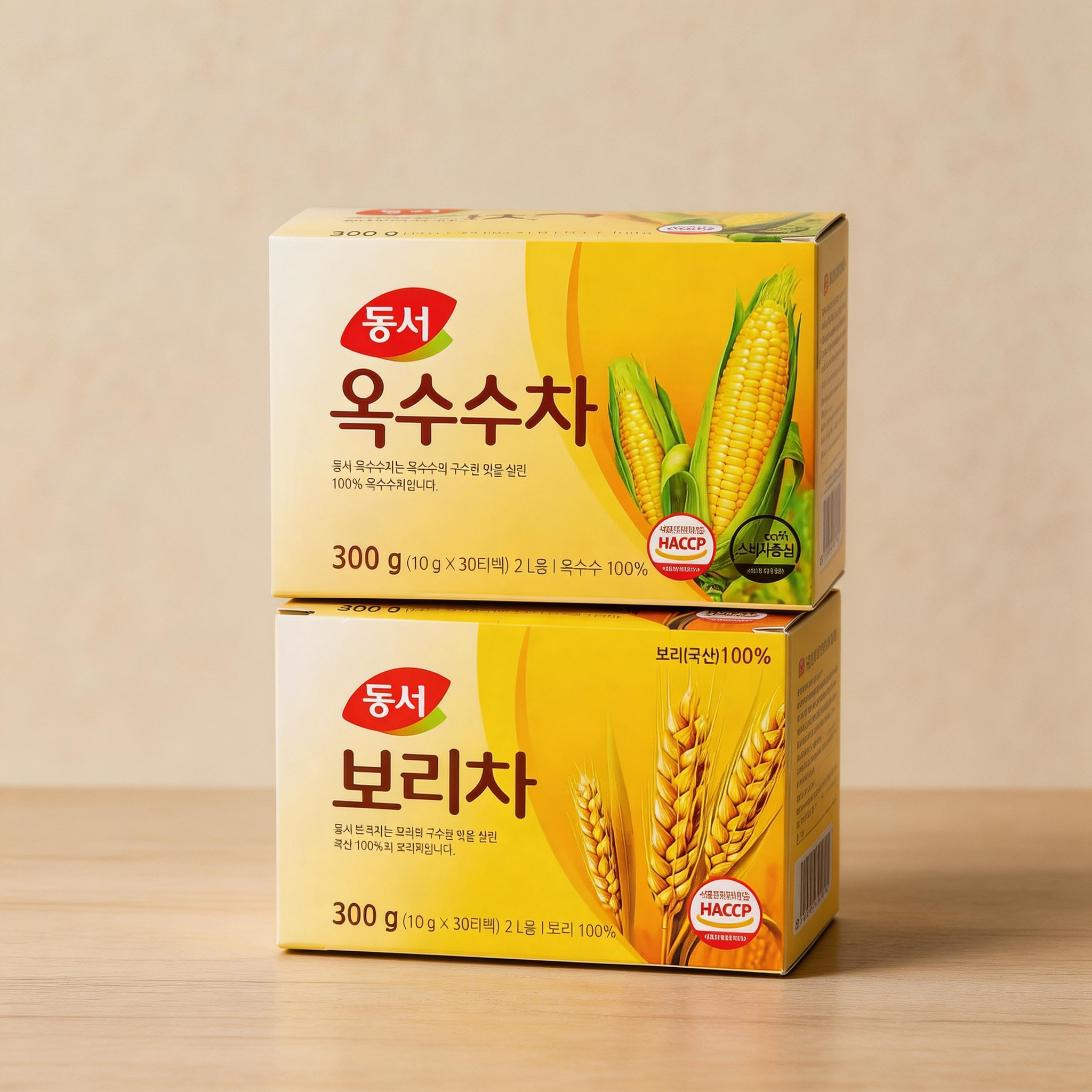 东西大麦茶袋泡茶300g韩国原装进口韩式冷泡茶包装办公室饮品早茶