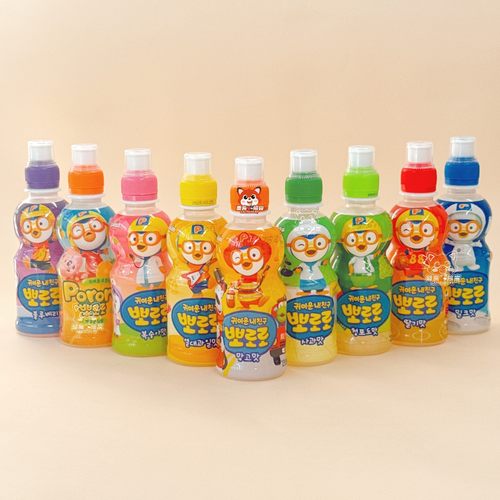 韩国进口啵乐乐儿童果味饮品