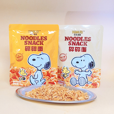 史努比联名碎碎面鸡汁味烧烤味