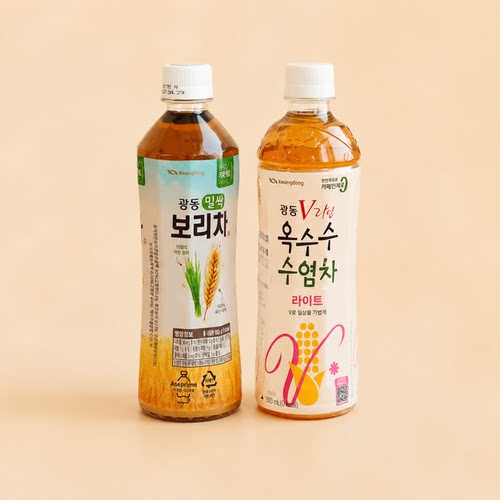 韩国进口玉米须饮料光东kwangdong男子枳椇子茶 凉茶饮料1.5L大瓶