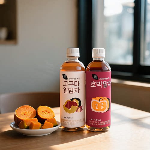 韩国一和南瓜红豆茶饮0脂0卡