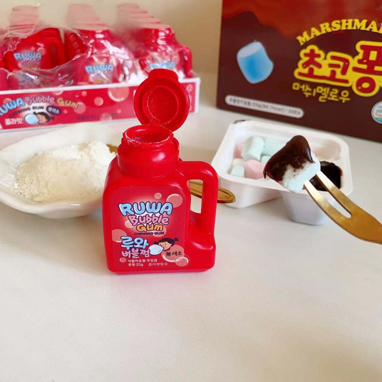 临特5月趣味泡泡糖蘸酱巧克力
