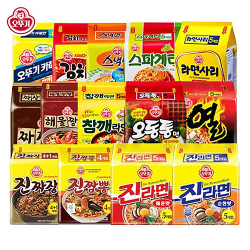 牛肉海带面袋面不倒翁韩国煮面