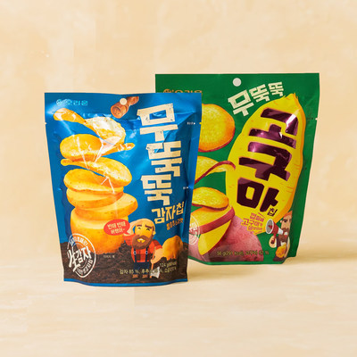 好丽友薯片韩国膨化食品小零食