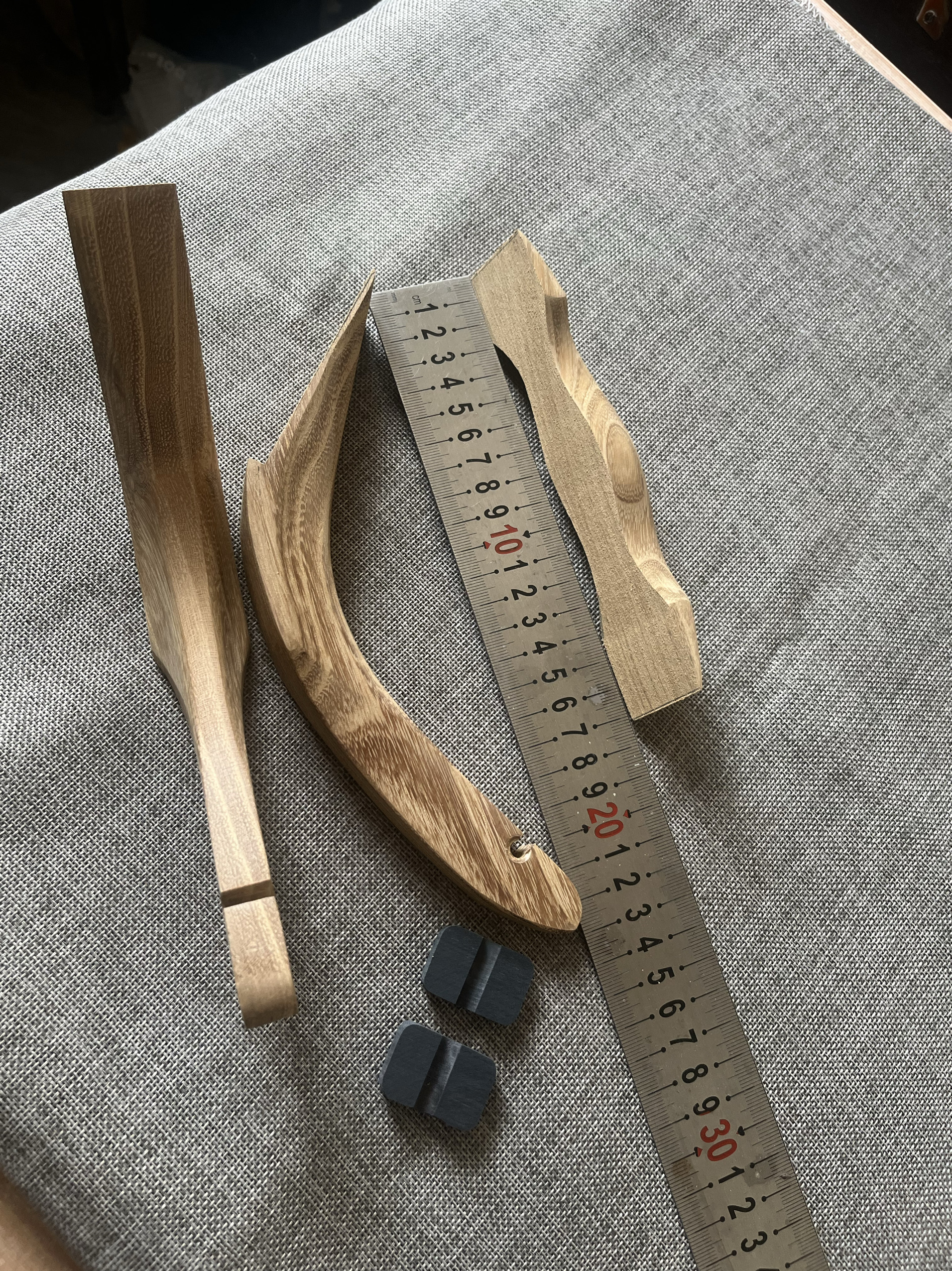 玻片弓制作配件传统弓把稍槐木手工制作弓稍土耳其弓梢