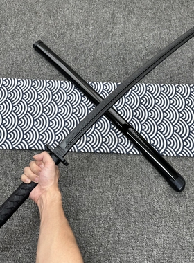 武士刃高强度练习塑胶刀冷钢对打绣春刀训练苗刀剑唐横刀塑料玩具