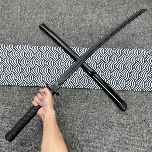 武士刃高强度练习塑胶刀冷钢对打绣春刀训练苗刀剑唐横刀塑料玩具