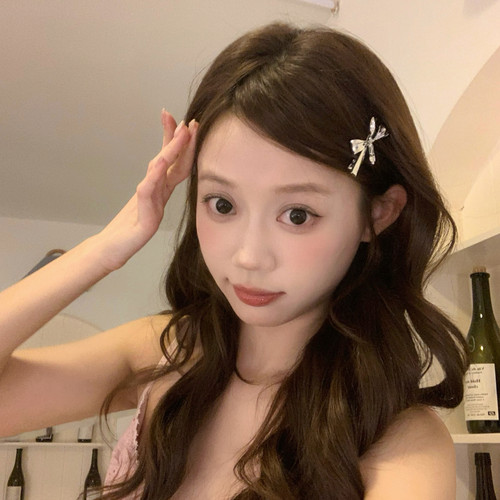 舞会Doll。设计感金属蝴蝶结发夹刘海夹高级感发卡边夹赵露思同款