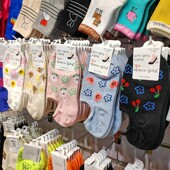 韩国东大门防掉隐形袜新款 女袜子小熊爱心笑脸女船袜舒适透气7021