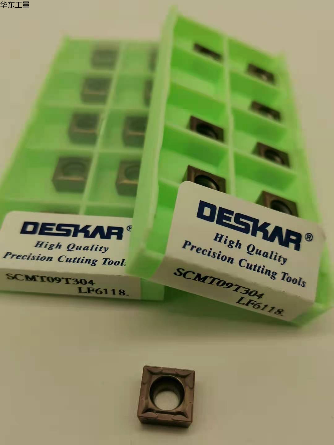 戴斯卡四方镗孔刀片SCMT09T304/SCMT09T308 LF6118车不锈钢