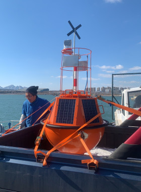 不锈钢波浪水文气象数据观测浮标抗大海流流速观测系统