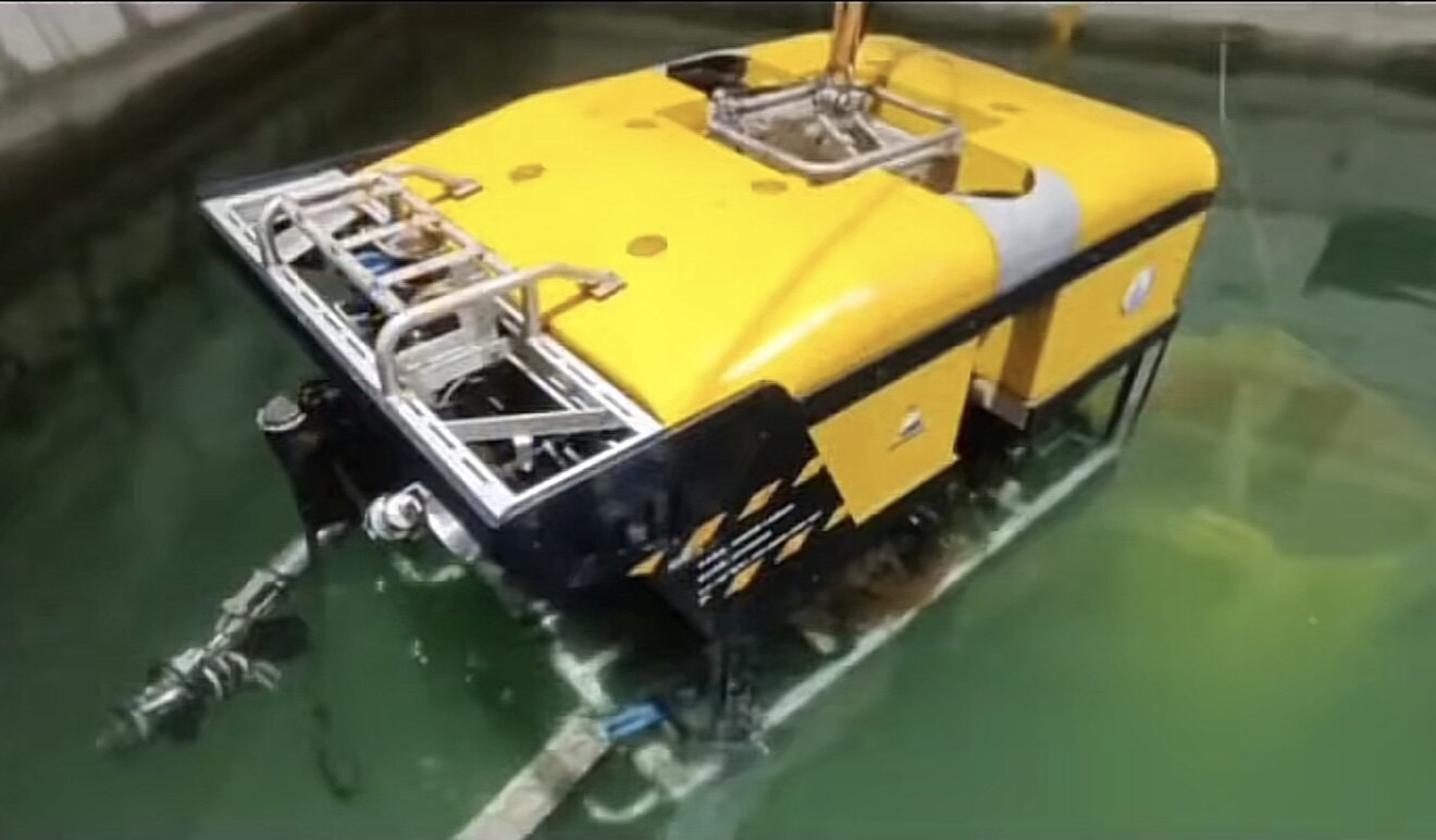 科海海洋定制深水中型电驱水下作智能机器人