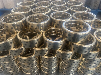 高力黄铜+石墨 ZCuZn25Al6Fe3Mn3自润滑铜套 JDB无油轴承 高硬度