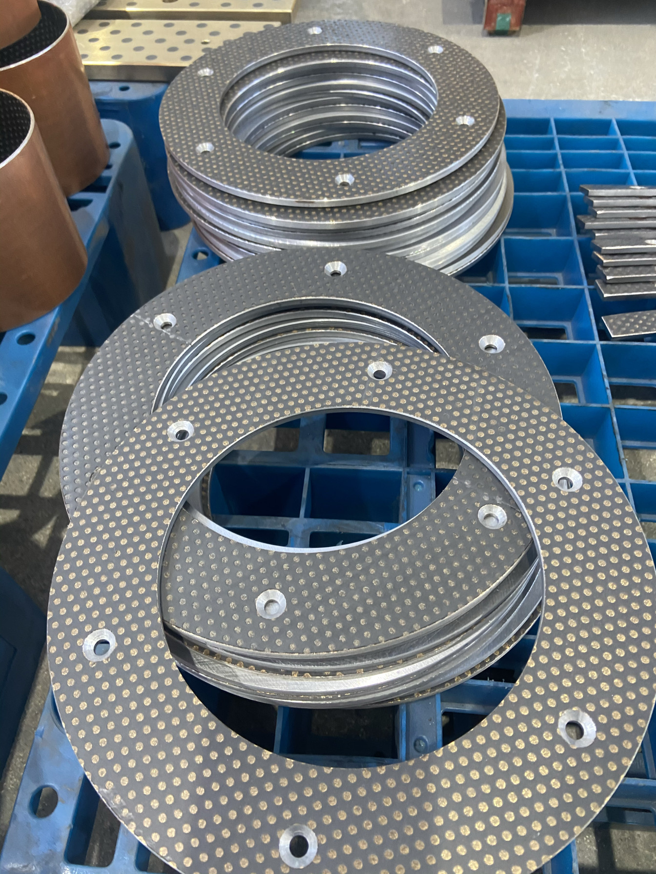 改性聚甲醛耐磨层垫圈轴套 FZ/SF-2衬套隔环 钢基铜塑