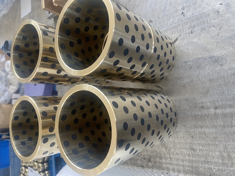 FZ-5自润滑轴承 DF-5自润滑铜套 FZB053铜套 DF-5(3)铜基石墨衬套