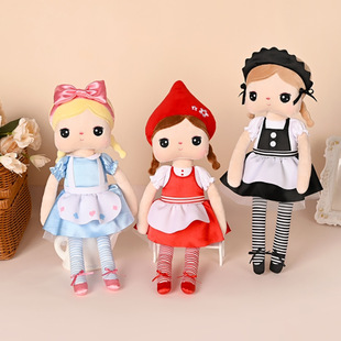 metoo咪兔新款安吉拉娃娃儿童玩偶公仔 陪睡玩偶毛绒玩具生日礼物