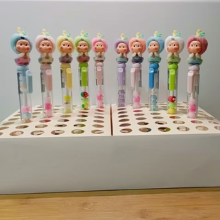 dimoo星星人萌粒笔串串乐黑色中性笔可爱学生笔创意diy趣味笔