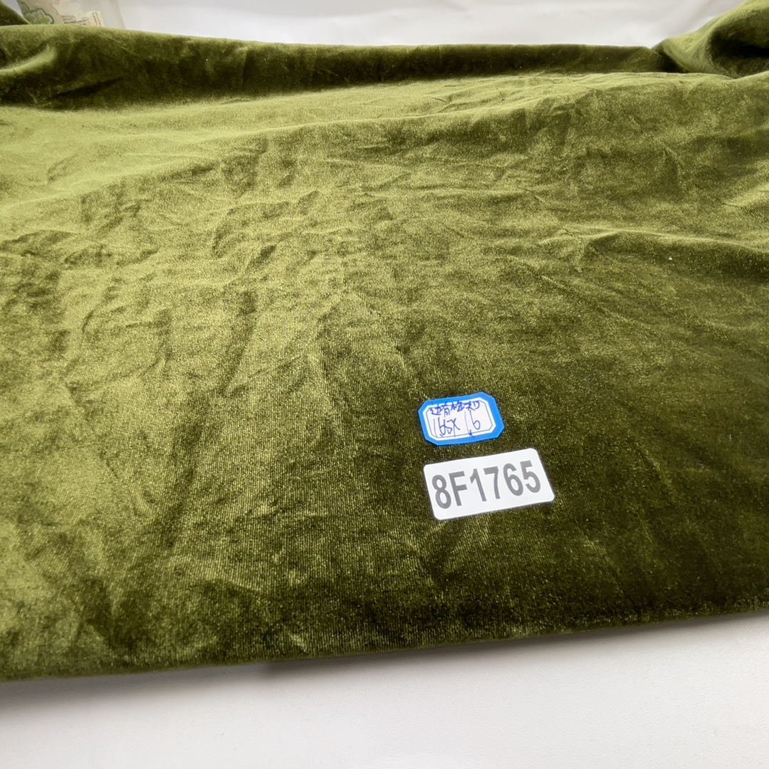 30元包邮8F1765进口弹力丝绒加厚做睡衣旗袍1.65×1.6米