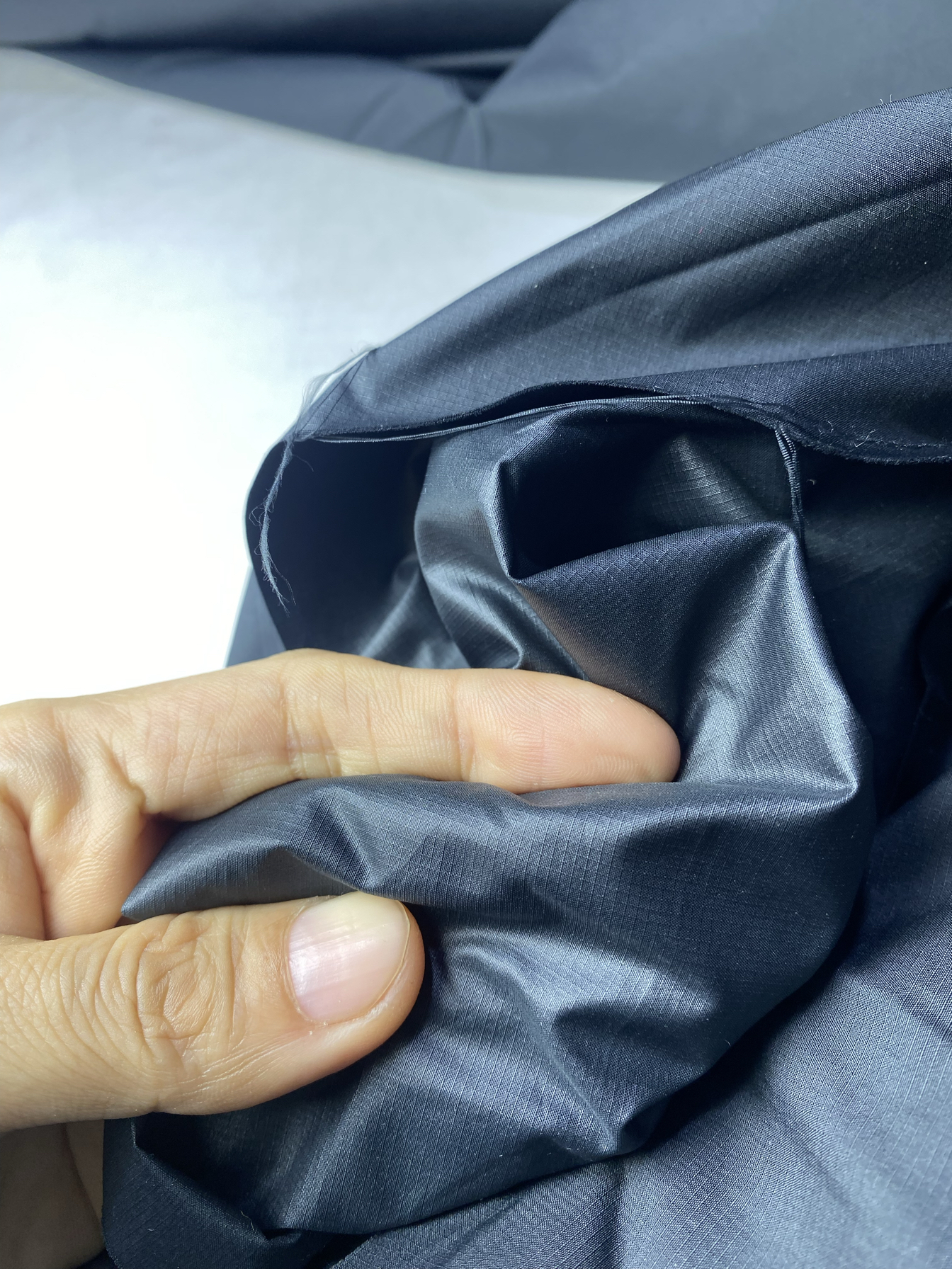 一米价宽1.45米左右30元包邮12R2404某宁格纹提花三防羽绒服面料