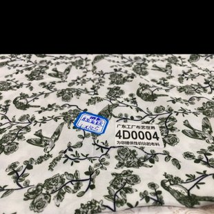包邮 30元 4D0004涤纶花布面料1米乘1.25米
