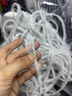 包邮 415克30元 5G0602网纱侧边条烫钻宽1.5公分
