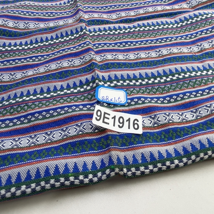 30元包邮9E1916加厚仿麻色织提花面料横条纹做抱枕包包0.8x1.5m