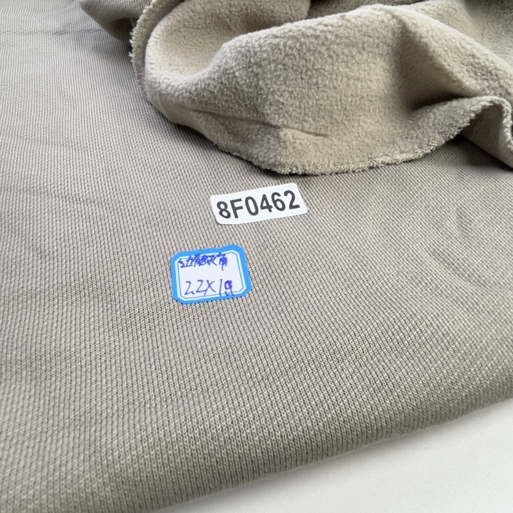 2.72斤30包邮8F0462棉面法国罗纹奥粒绒一体绒2.2x1.9m