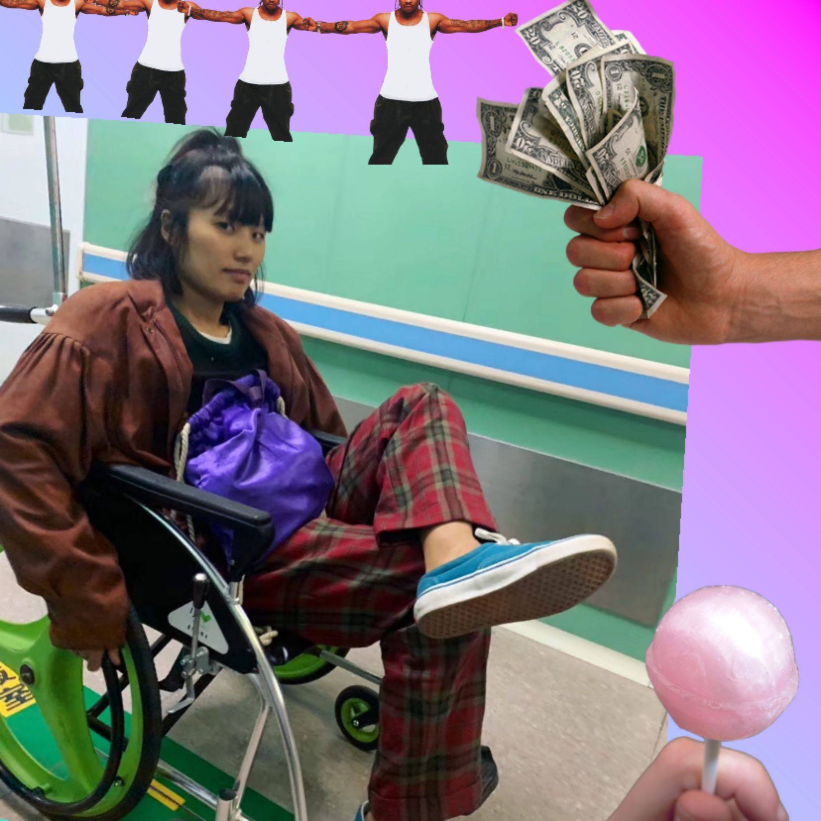 【海W带G】VGT孤品爆帅复古地下青年超尖儿外套西服衬衫墨镜皮衣