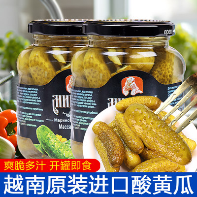 越南酸黄瓜涅夫斯基罐头即食品