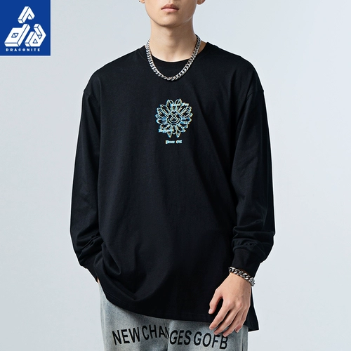 Весенний лонгслив для отдыха, белая толстовка подходит для мужчин и женщин для влюбленных, тренд сезона