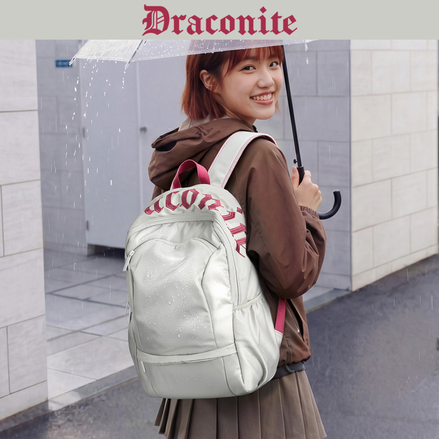 DRACONITEbuff随行包轻便双肩包女大容量电脑背包初高中生书包男
