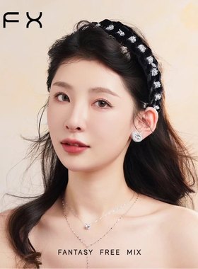 FXX精品闪钻丝绒精品发箍