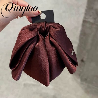 花西子s缎面精品高级马尾扣