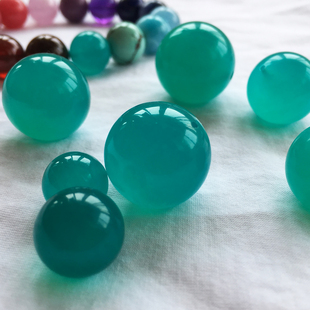 7a顶、级纯天然天河石圆珠配珠单珠新疆老料高冰种天河石多宝散珠