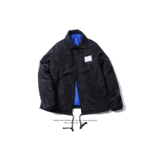 F/W padded jacket原创夹棉教练夹克棉衣 街头外套文艺男棉袄